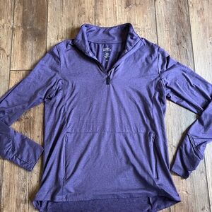 Market & Spruce Active Purple Top